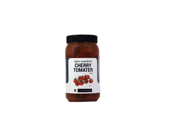Halve cherrytomater
